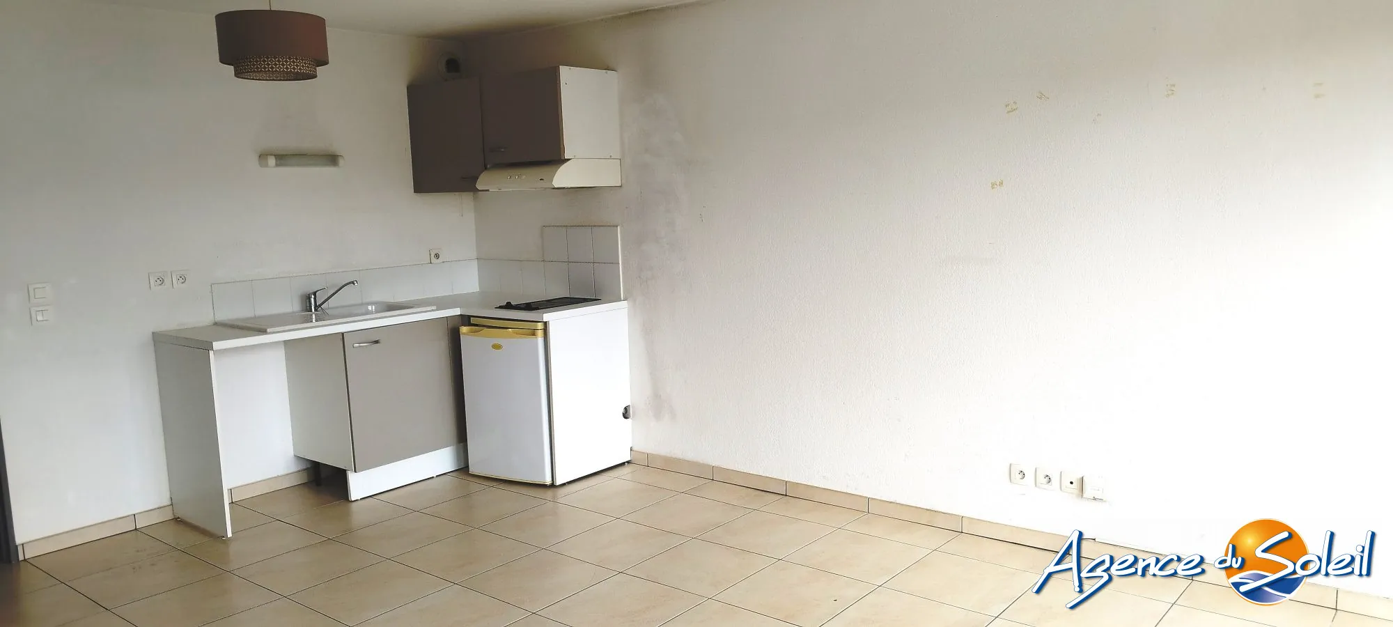 Appartement T2 lumineux avec balcon et parking privé à Cabestany 