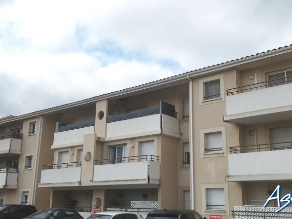 Appartement T2 lumineux avec balcon et parking privé à Cabestany