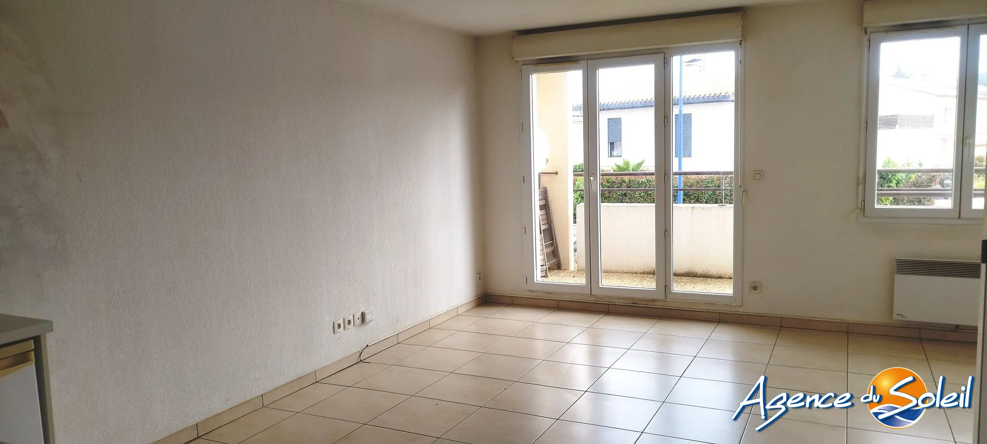 Appartement T2 lumineux avec balcon et parking privé à Cabestany 