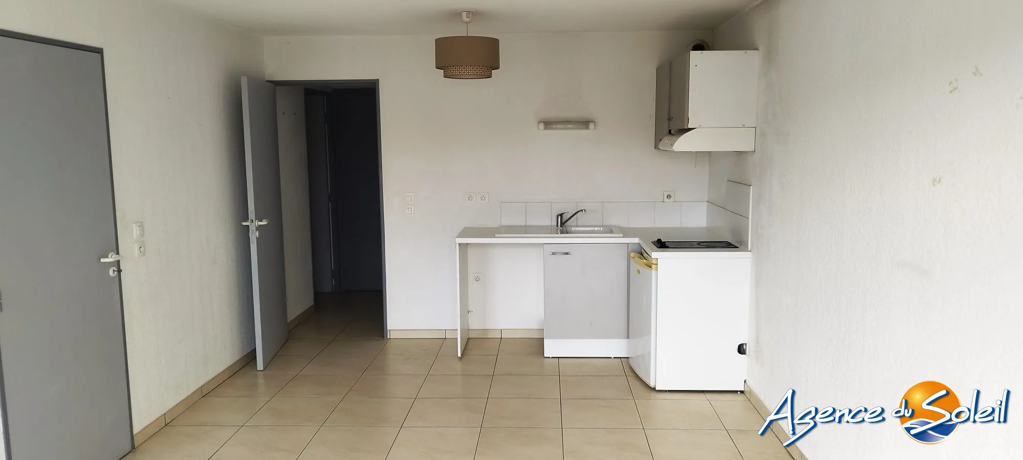 Appartement T2 lumineux avec balcon et parking privé à Cabestany 