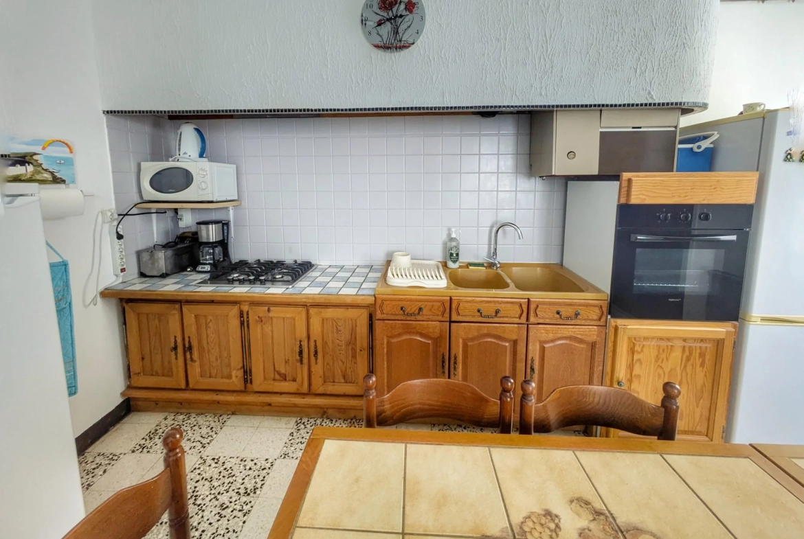 Petite maison de plain pied à Port-la-Nouvelle à 250m de la plage 