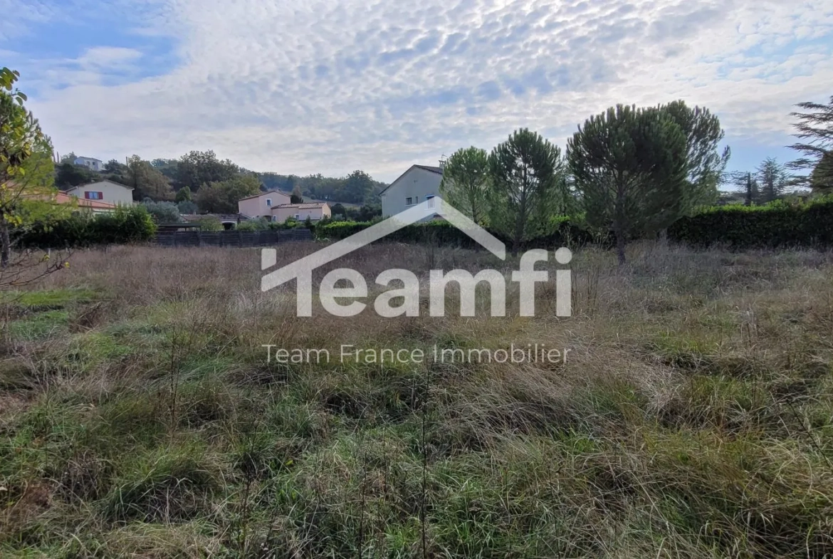 Terrain constructible à vendre à Saint-Jean-de-Maruéjols-et-Avéjan 