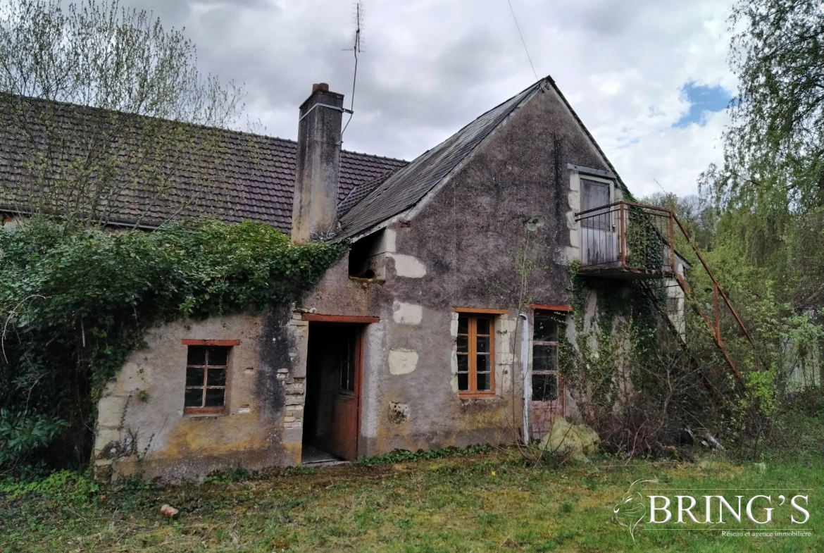 Terrain à bâtir de 885 m² aux Essards, zone protégée ABF, à 13 min de Langeais 