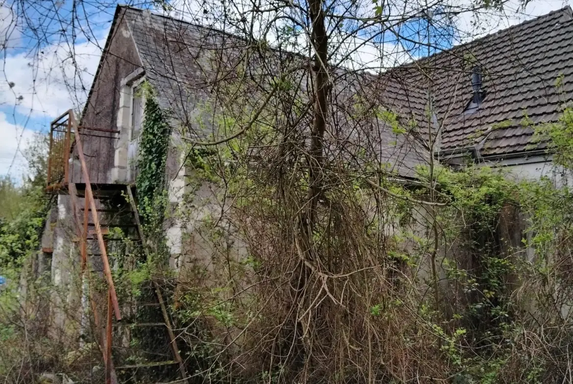 Terrain à bâtir de 885 m² aux Essards, zone protégée ABF, à 13 min de Langeais 