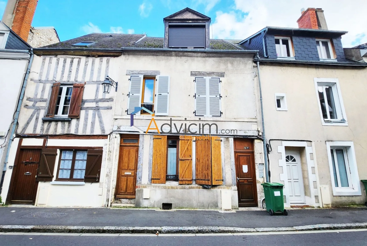 Appartement duplex à vendre à Orléans Saint Marceau – 1 chambre, proche tramway 