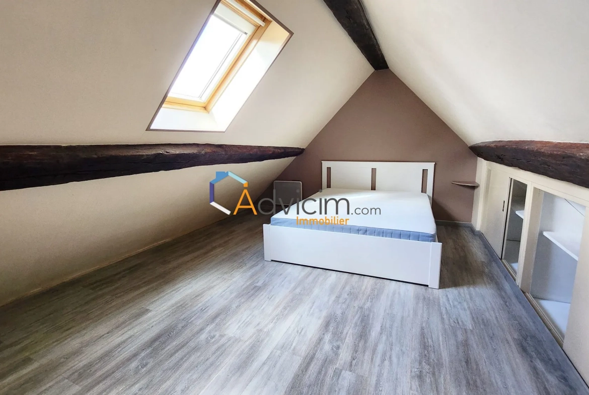 Appartement duplex à vendre à Orléans Saint Marceau – 1 chambre, proche tramway 