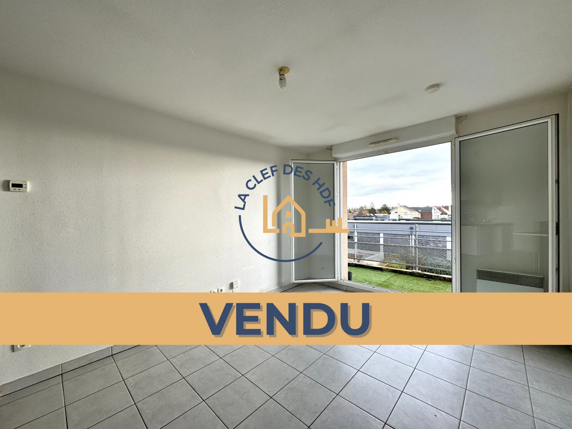 Appartement T2 à Achicourt/Arras avec balcon, parking et vue dégagée 