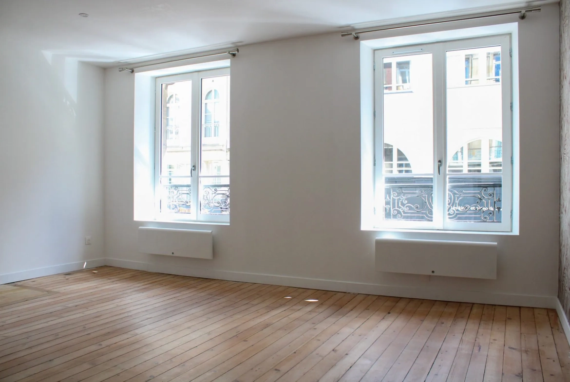 Charmant T3 rénové à Rouen, proche Hôtel de Ville, idéal pour investir ou vivre 