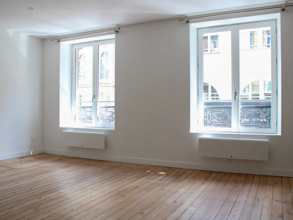 Charmant T3 rénové à Rouen, proche Hôtel de Ville, idéal pour investir ou vivre