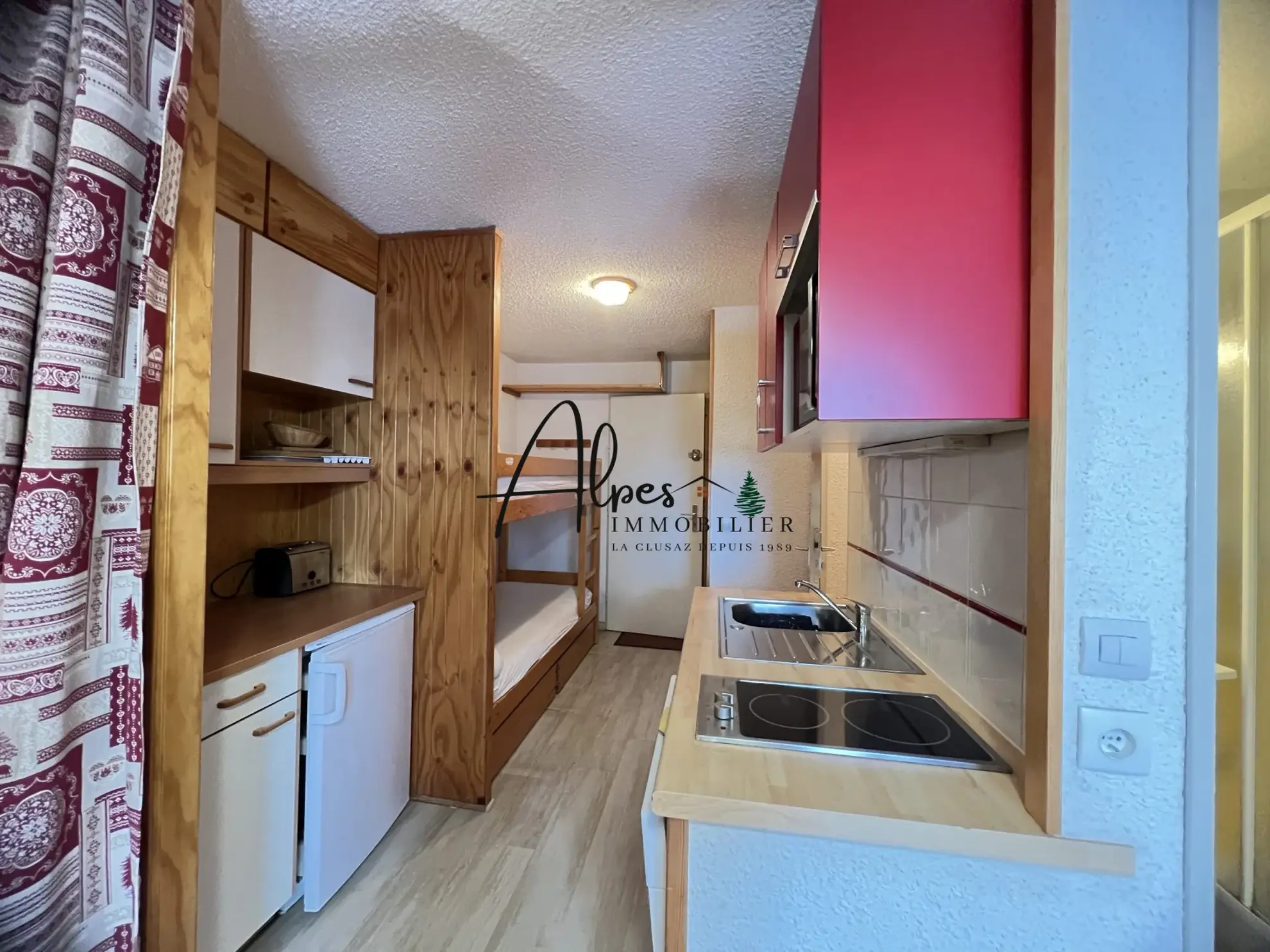 Appartement meublé de 27,20 m² avec vue sur les montagnes à Manigod 