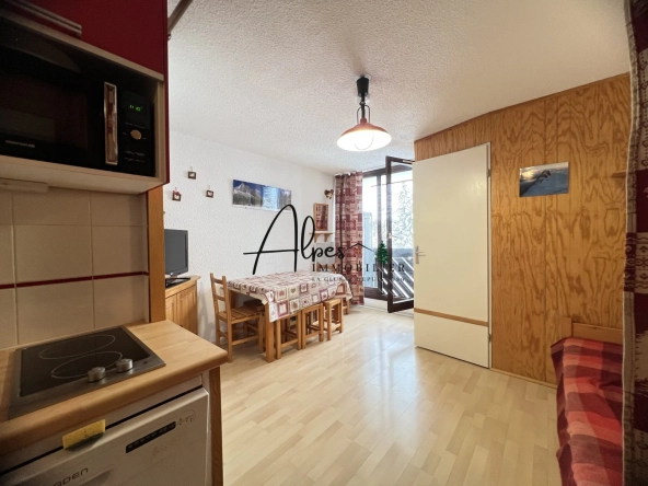 Appartement meublé de 27,20 m² avec vue sur les montagnes à Manigod