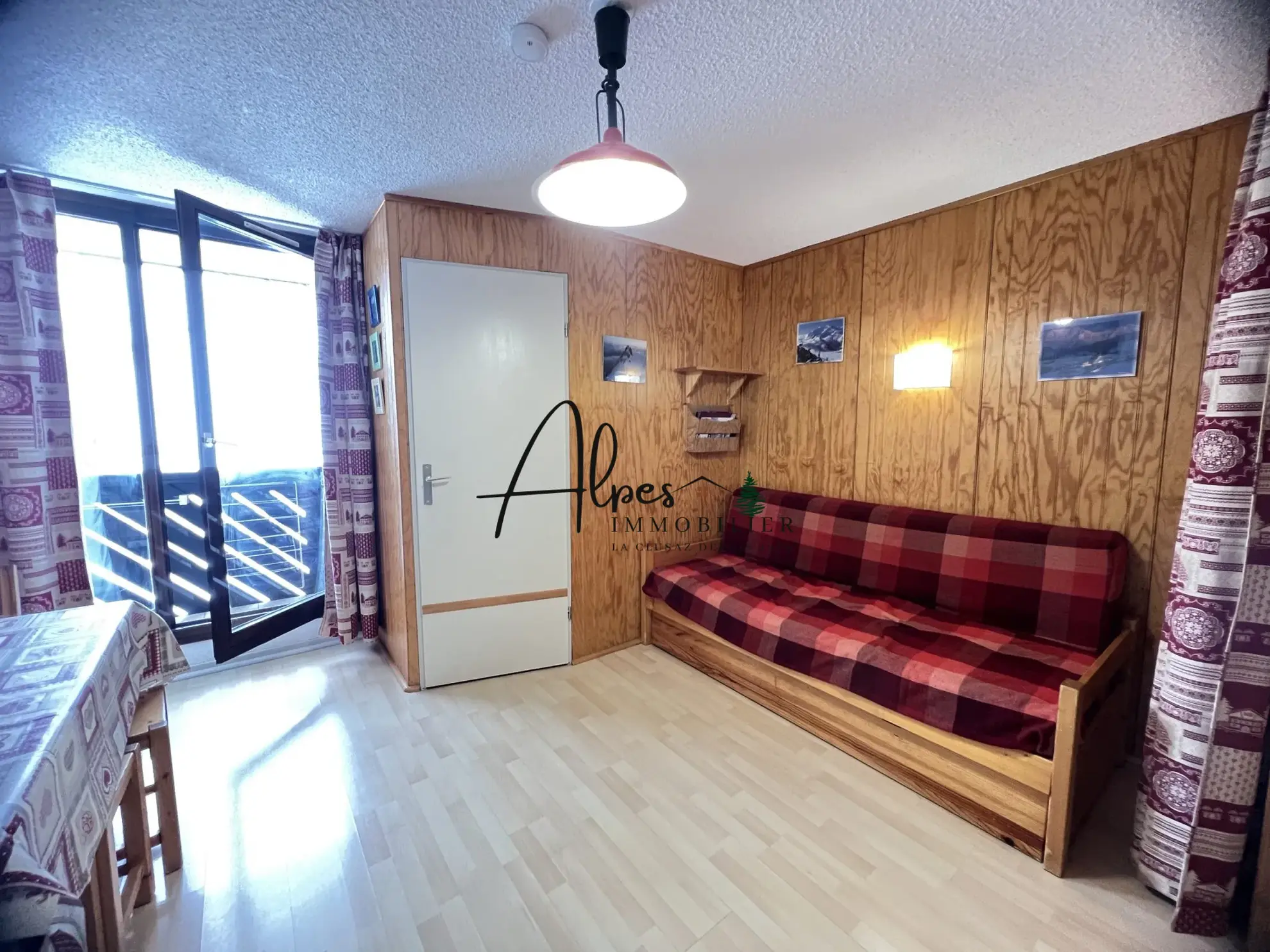 Appartement meublé de 27,20 m² avec vue sur les montagnes à Manigod 