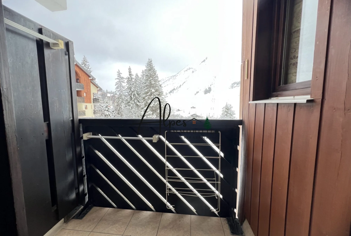 Appartement meublé de 27,20 m² avec vue sur les montagnes à Manigod 
