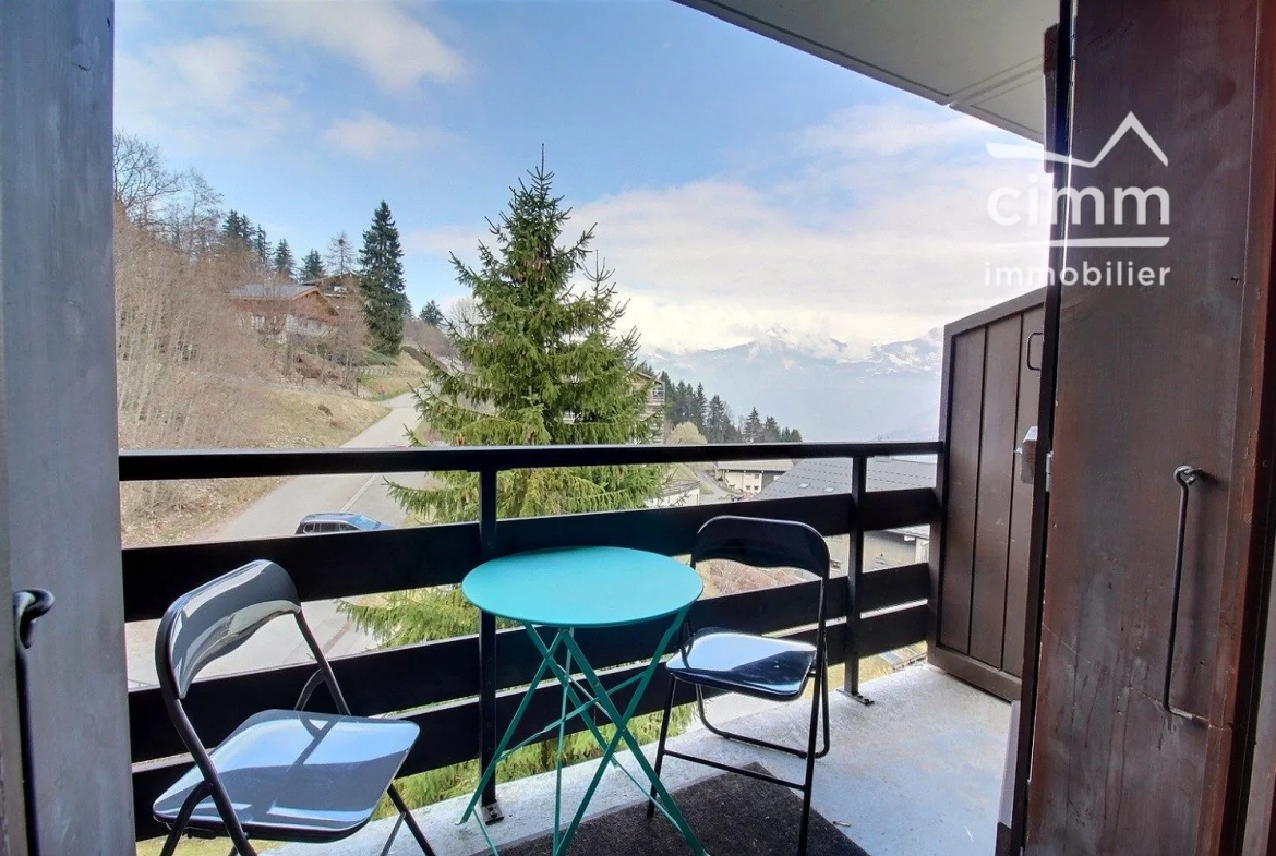 Appartement 3 pièces meublé à Saint-Gervais-les-Bains avec vue Mont-Blanc 