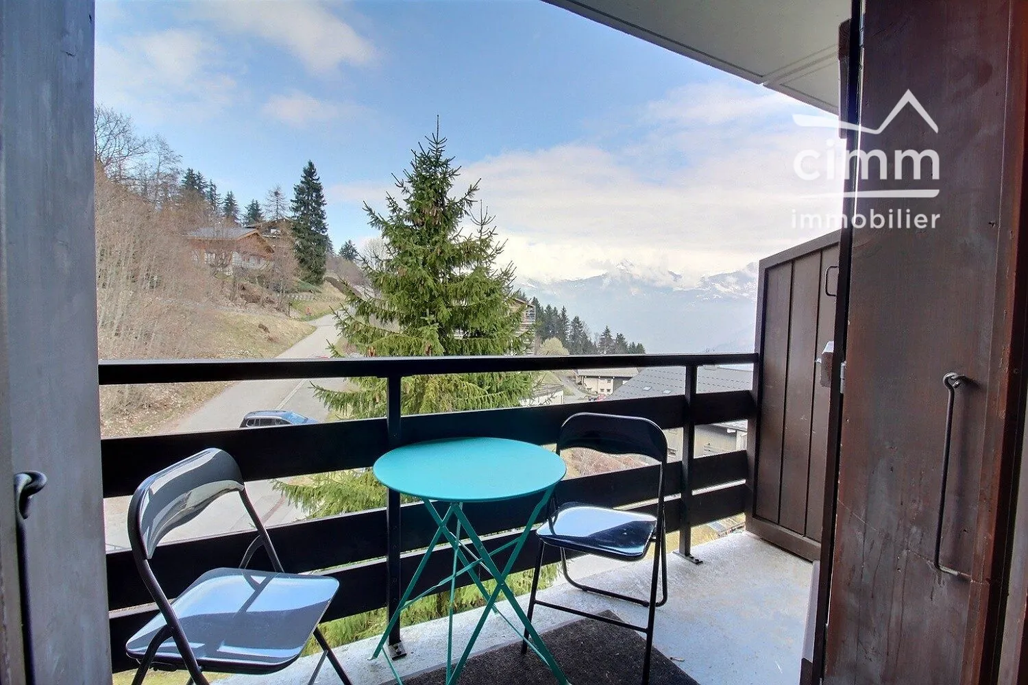 Appartement 3 pièces meublé à Saint-Gervais-les-Bains avec vue Mont-Blanc 
