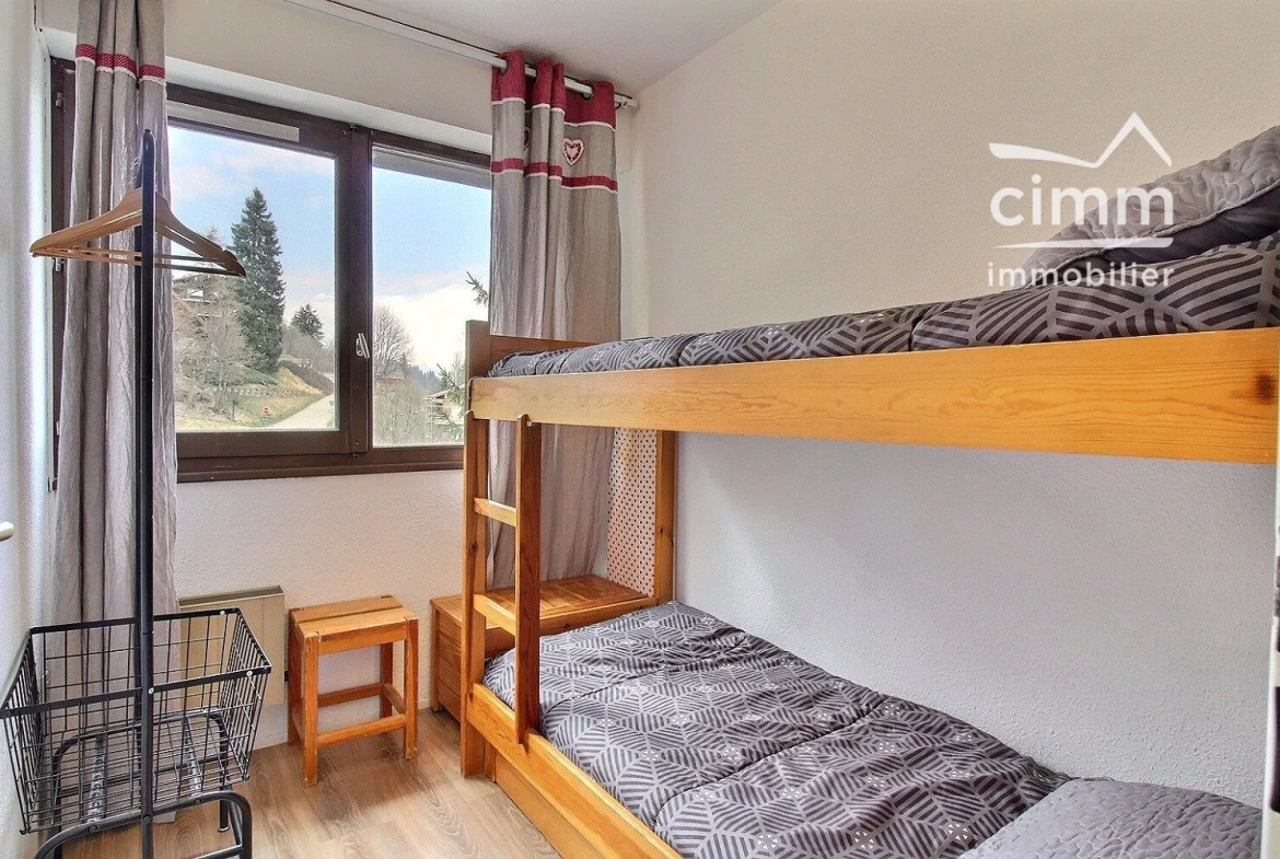 Appartement 3 pièces meublé à Saint-Gervais-les-Bains avec vue Mont-Blanc 