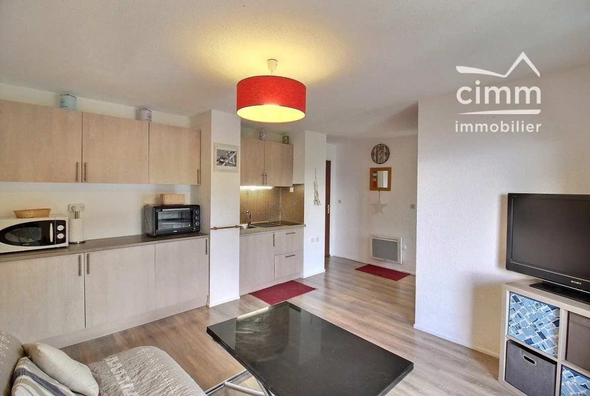 Appartement 3 pièces meublé à Saint-Gervais-les-Bains avec vue Mont-Blanc 