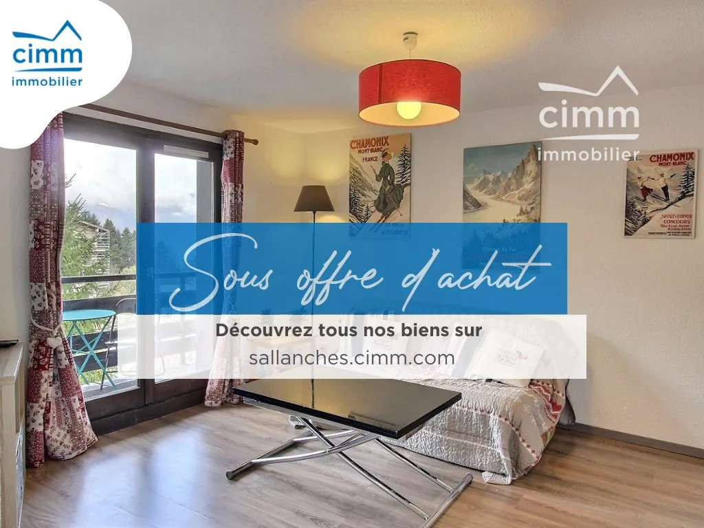 Appartement 3 pièces meublé à Saint-Gervais-les-Bains avec vue Mont-Blanc 