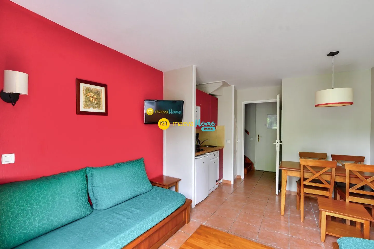 Appartement duplex avec terrasse à Monflanquin – Résidence du Lac 