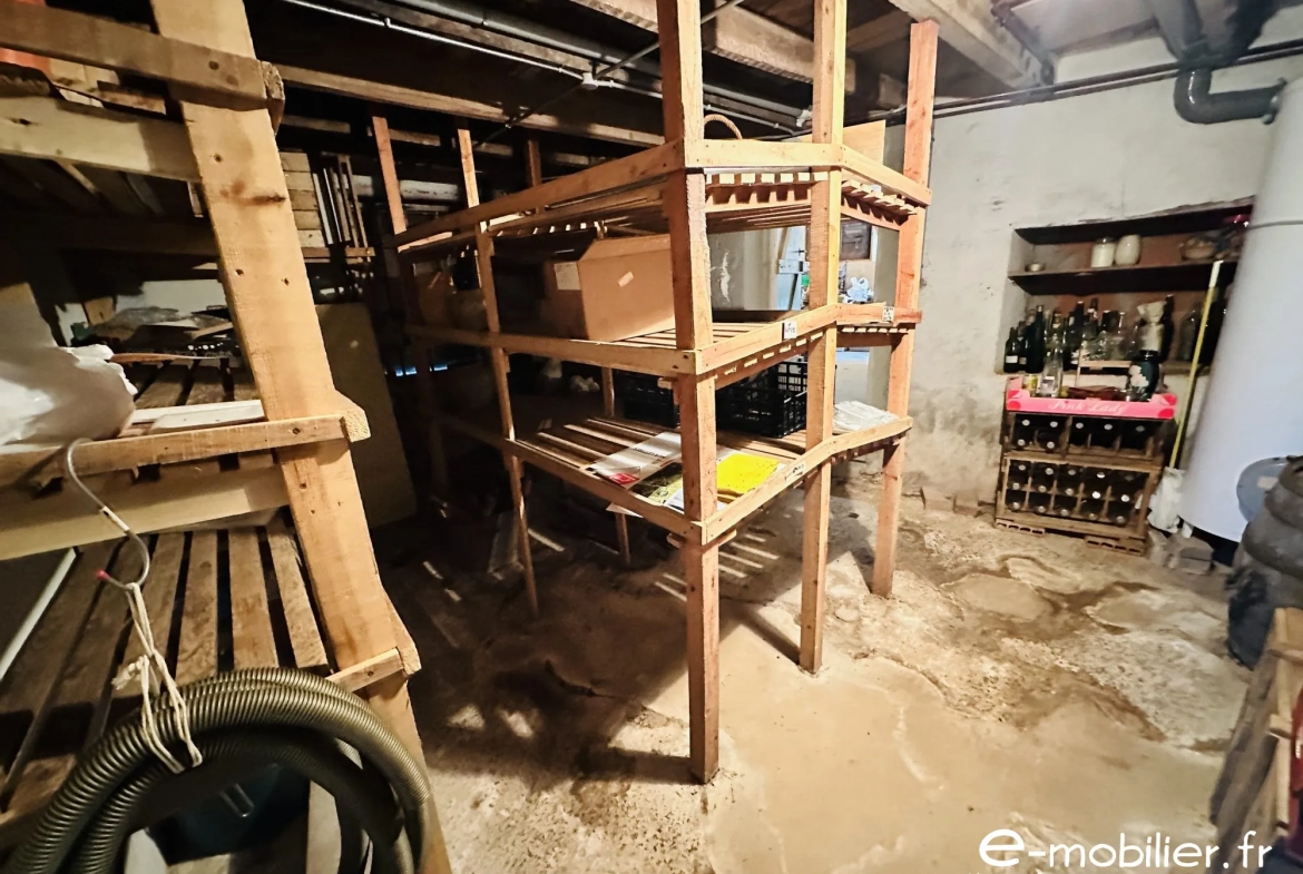 Maison à vendre à Charlieu de 172 m² avec grand terrain et charme authentique 