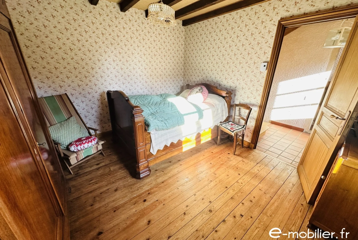 Maison à vendre à Charlieu de 172 m² avec grand terrain et charme authentique 