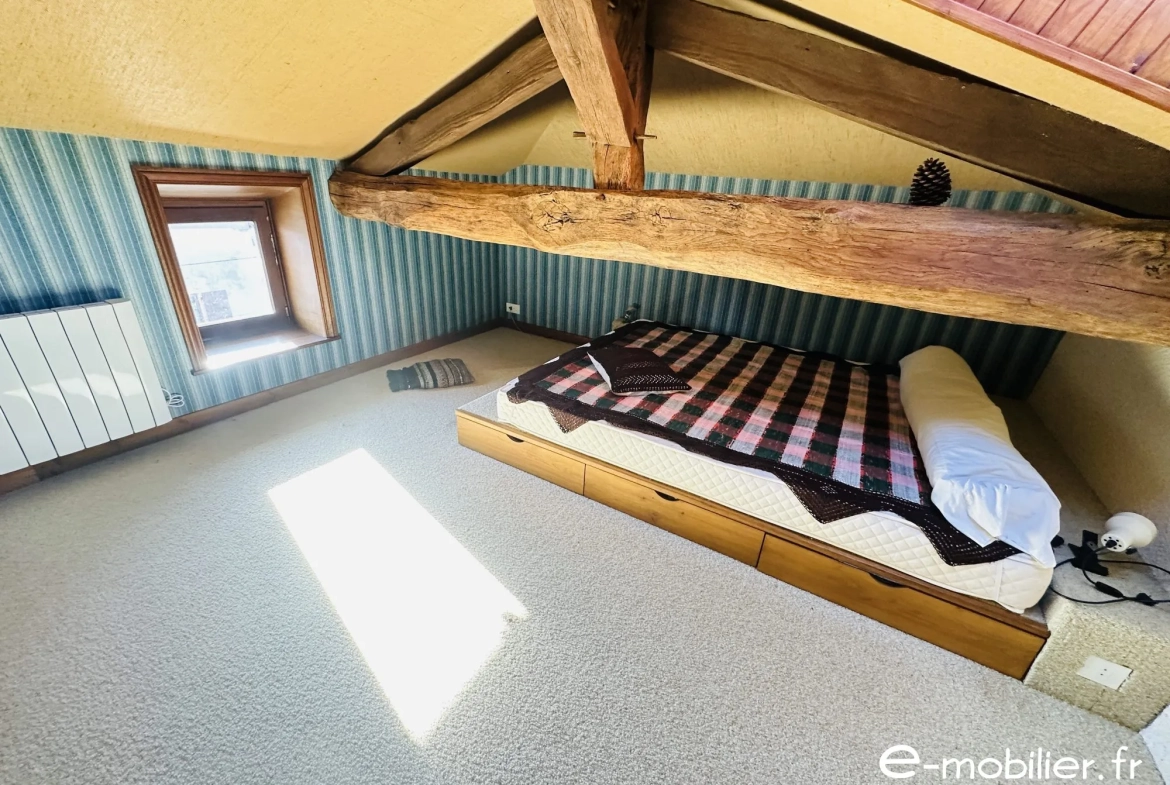 Maison à vendre à Charlieu de 172 m² avec grand terrain et charme authentique 