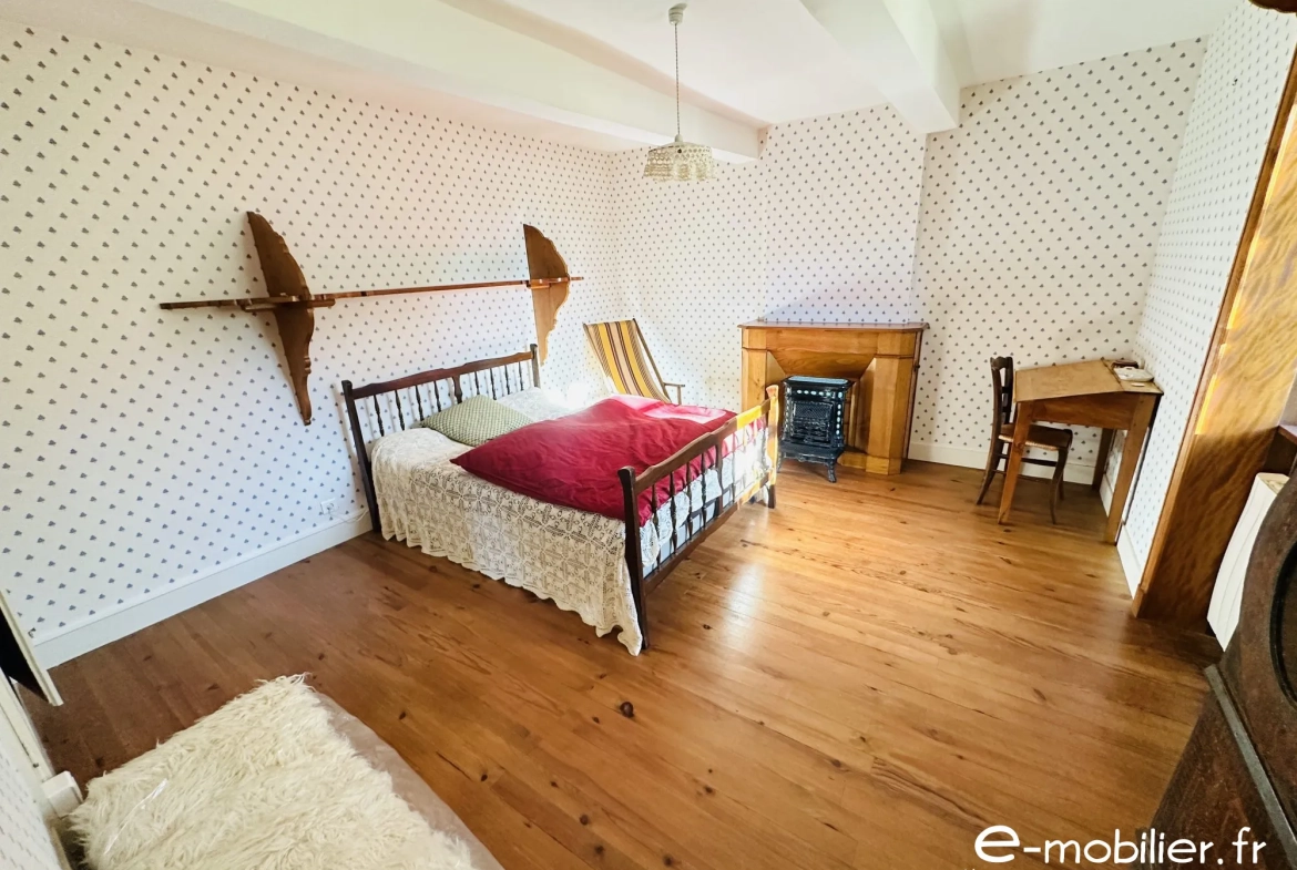 Maison à vendre à Charlieu de 172 m² avec grand terrain et charme authentique 