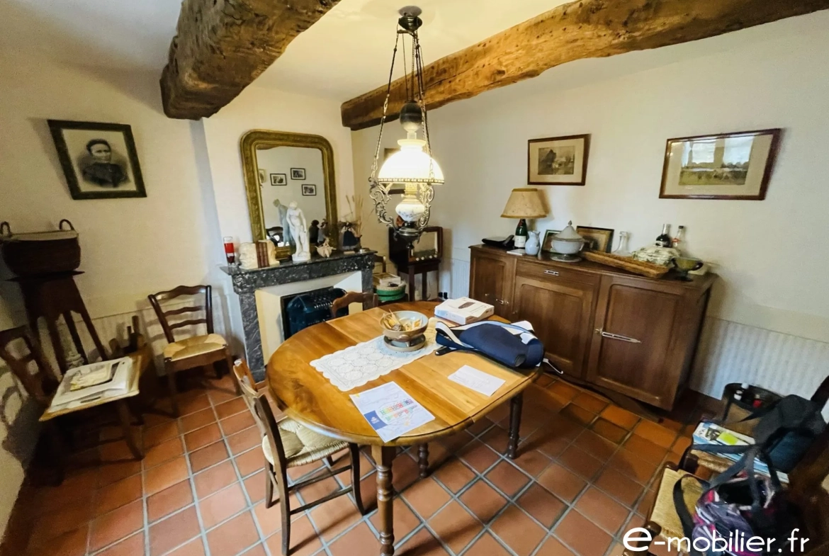 Maison à vendre à Charlieu de 172 m² avec grand terrain et charme authentique 
