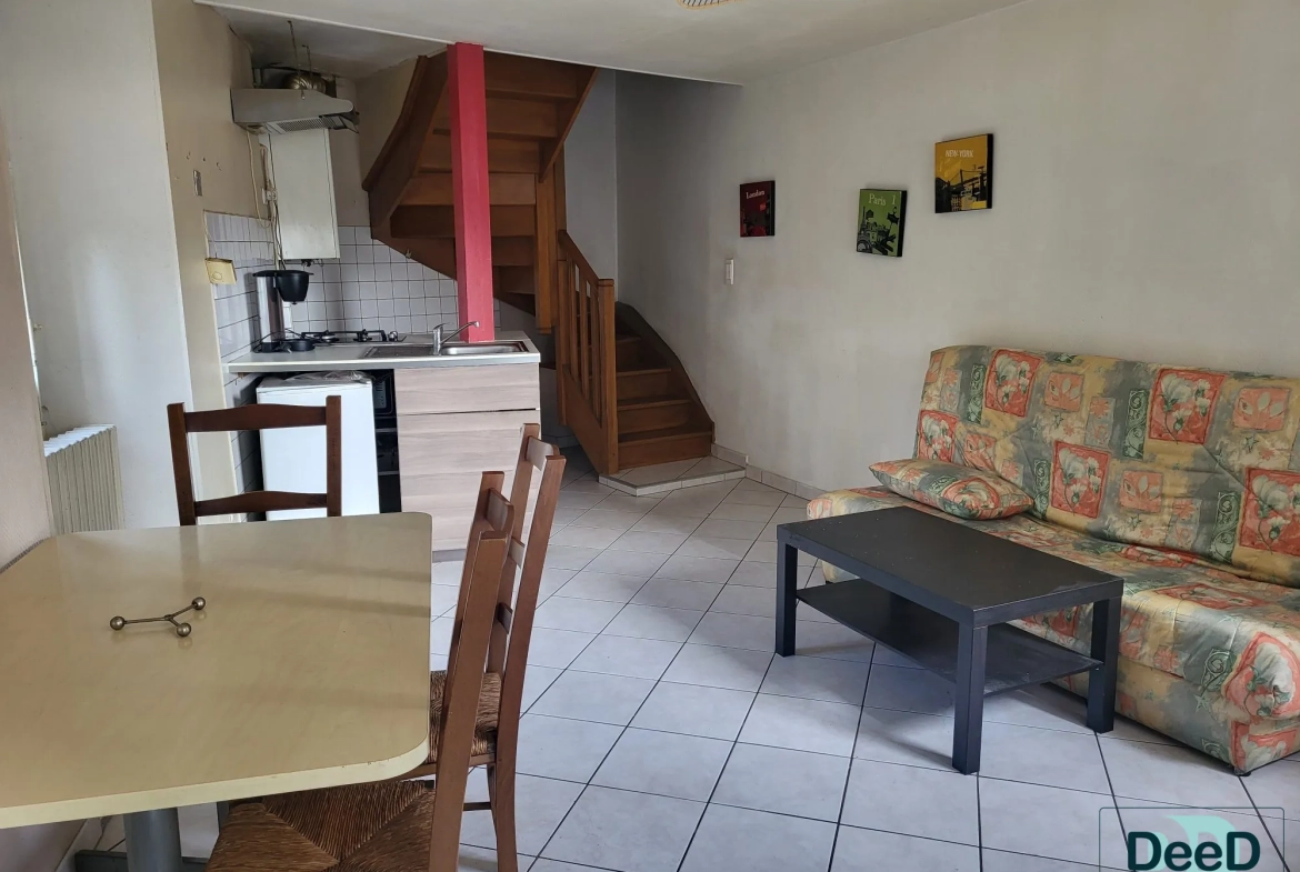 Immeuble à vendre à LANNEMEZAN avec potentiel locatif et garages 