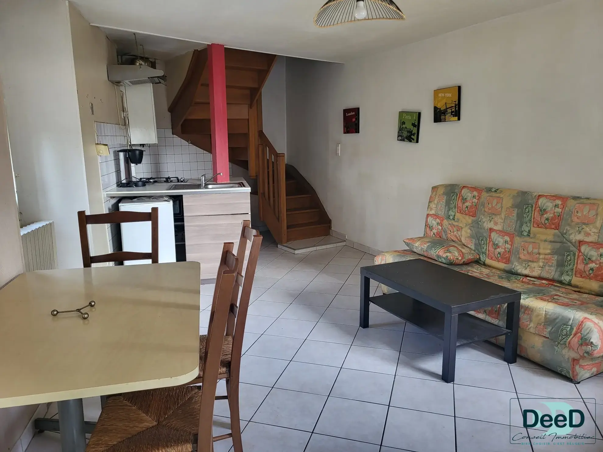 Immeuble à vendre à LANNEMEZAN avec potentiel locatif et garages 