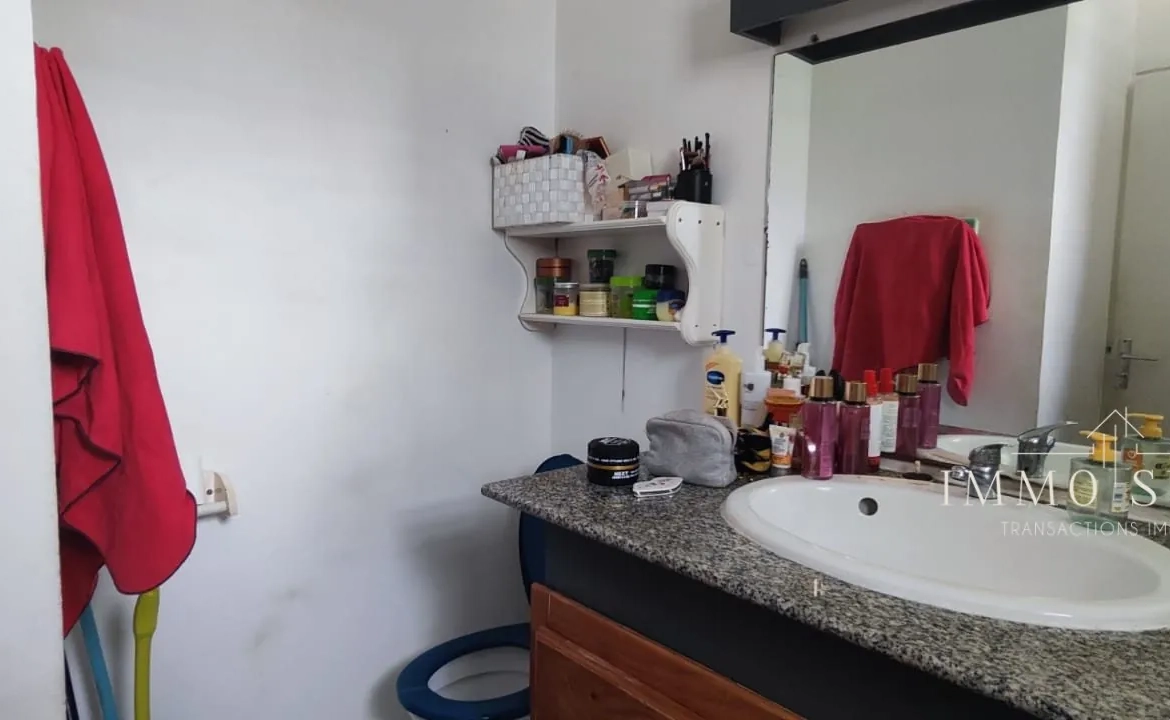 Appartement 38 m² avec balcon à Pointe-à-Pitre, centre-ville, investissement ou résidence 