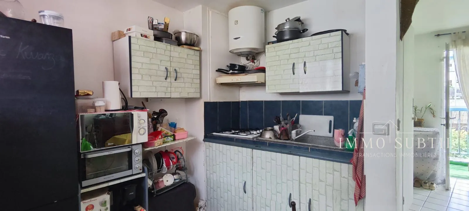 Appartement 38 m² avec balcon à Pointe-à-Pitre, centre-ville, investissement ou résidence 