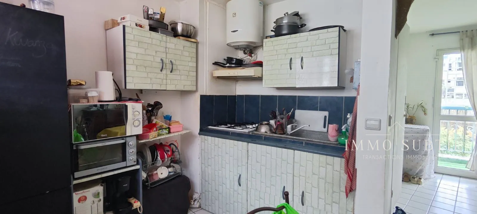 Appartement 38 m² avec balcon à Pointe-à-Pitre, centre-ville, investissement ou résidence 