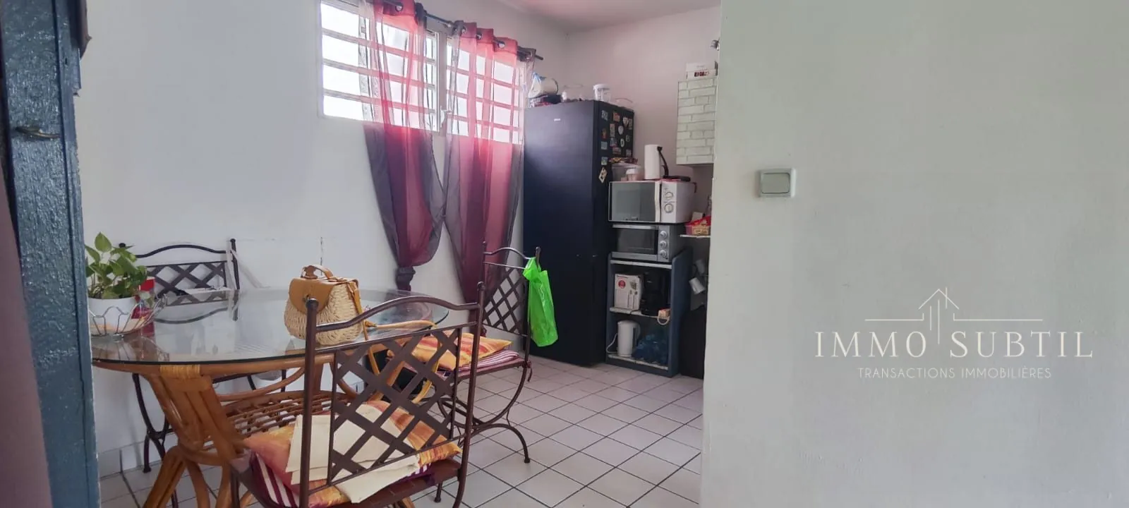 Appartement 38 m² avec balcon à Pointe-à-Pitre, centre-ville, investissement ou résidence 