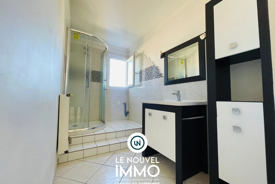 Appartement T3 lumineux de 71 m² avec balcon et cave à Rognac 