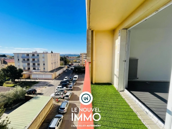 Appartement T3 lumineux de 71 m² avec balcon et cave à Rognac
