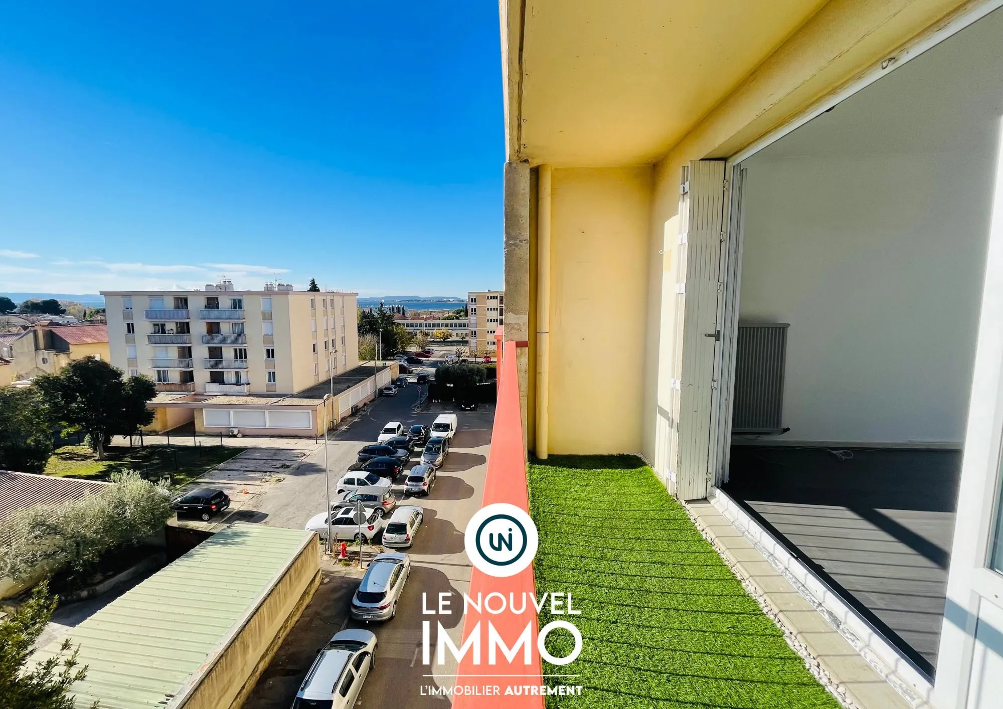 Appartement T3 lumineux de 71 m² avec balcon et cave à Rognac 