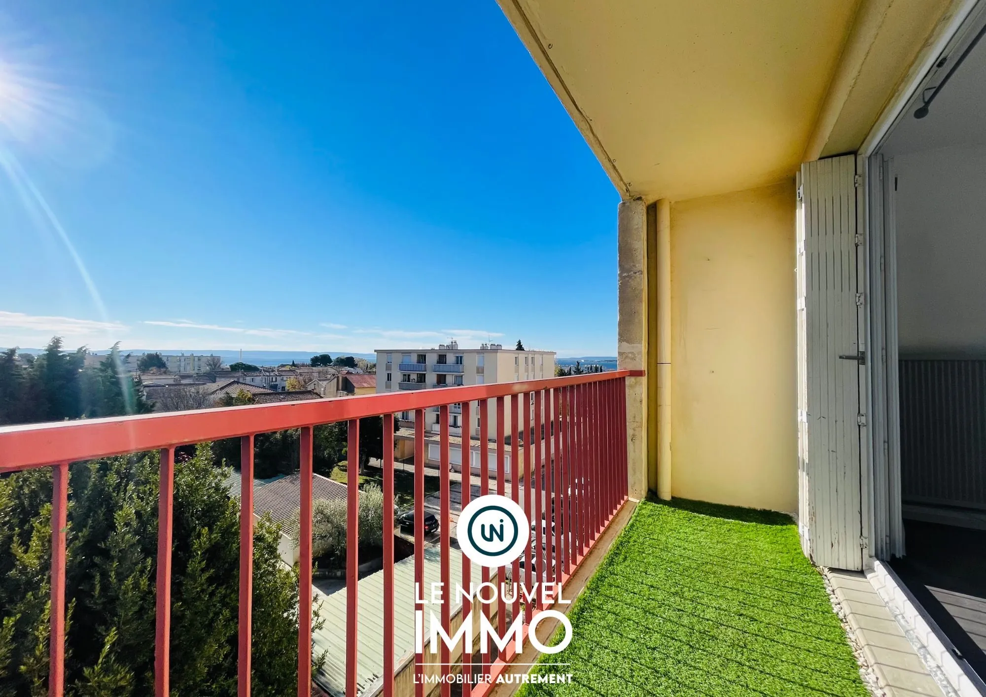 Appartement T3 lumineux de 71 m² avec balcon et cave à Rognac 