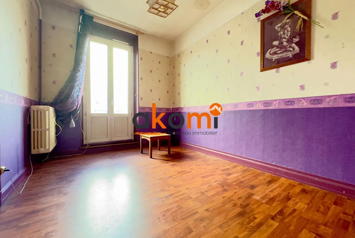 Appartement 4 pièces lumineux de 110 m² à Lunéville avec garage sécurisé 