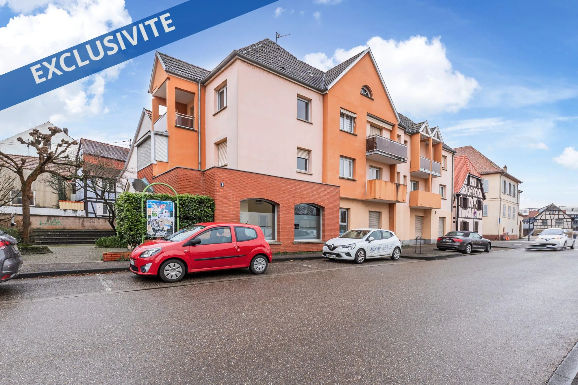 Spacieux Duplex à Erstein avec potentiel de rénovation et vue dégagée 