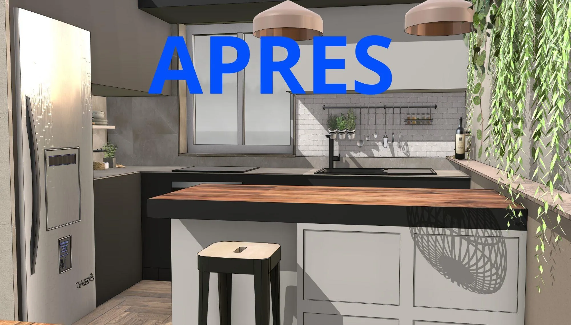 APRES RENOVATION BELLE CUISINE OUVERTE  Spacieux Duplex à Erstein avec potentiel de rénovation et vue dégagée 