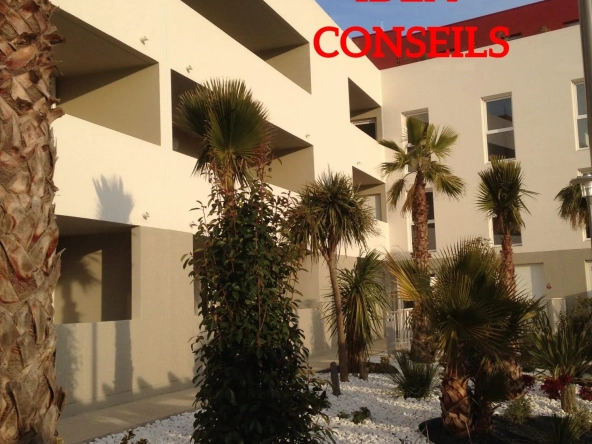 Appartement 2 pièces avec terrasse et parking à Lattes Maurin