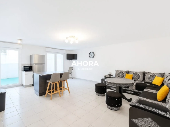 Appartement T3 de 73 m² avec terrasse à Marseille - Proximité Gare Saint-Charles
