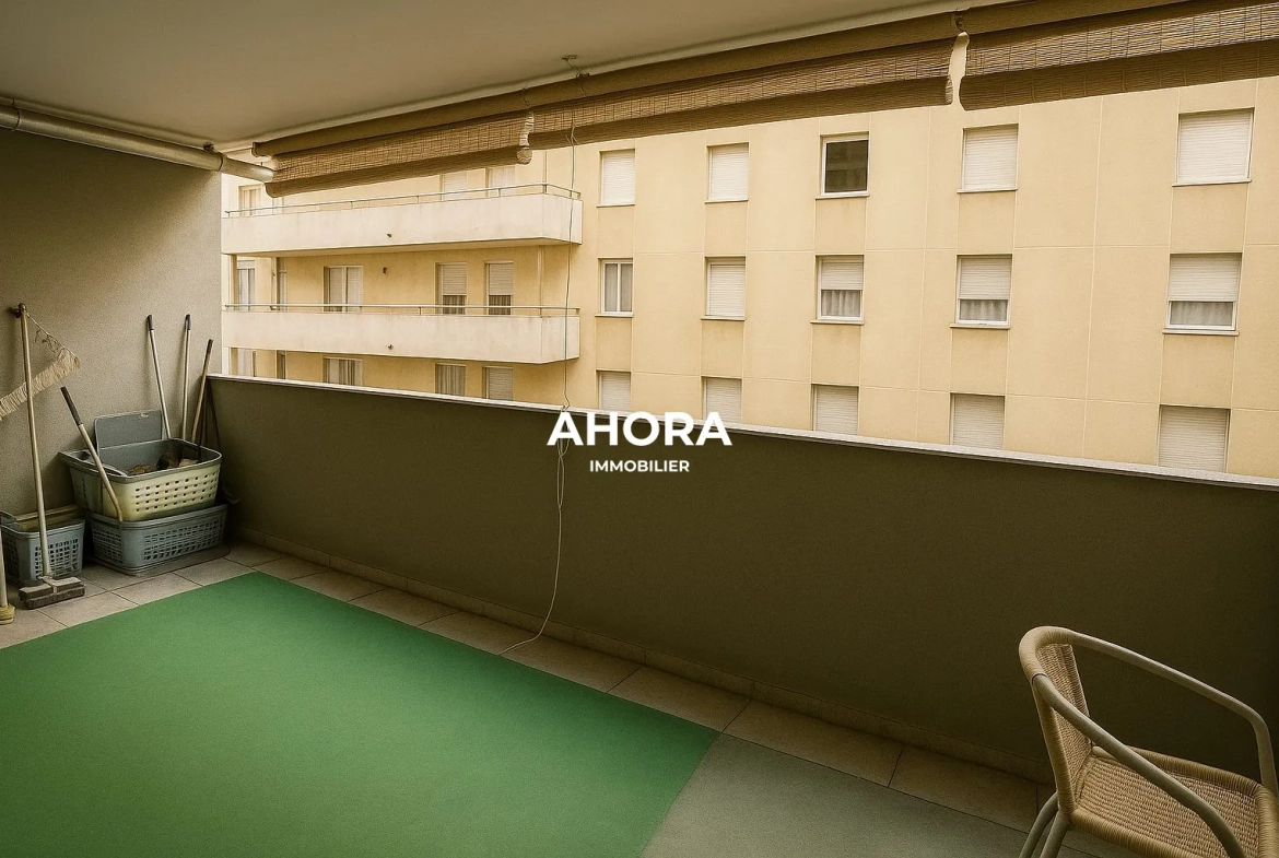 Appartement T3 de 73 m² avec terrasse à Marseille - Proximité Gare Saint-Charles 