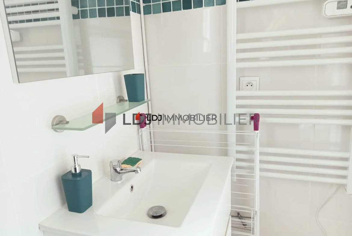 Studio lumineux meublé de 18,75 m² avec balcon à Amélie-les-Bains-Palalda 