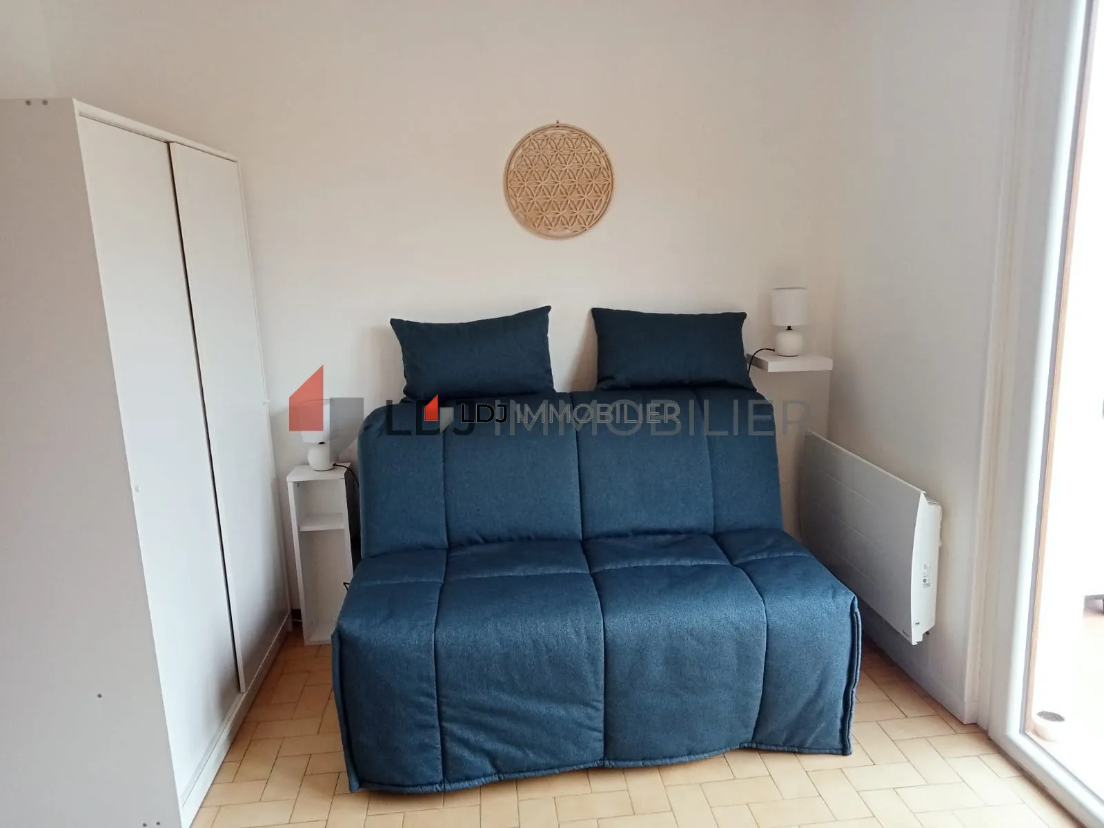 Studio lumineux meublé de 18,75 m² avec balcon à Amélie-les-Bains-Palalda 