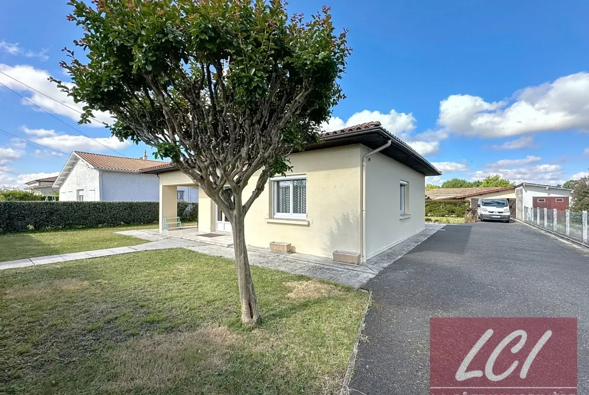 Maison individuelle à Biganos avec terrain de 880m² et potentiel d'extension 