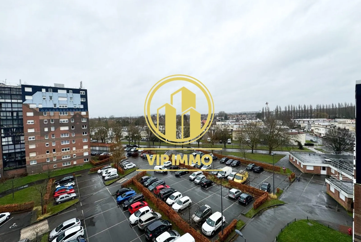 Appartement T2 de 50 m² avec cave à Villeneuve d'Ascq, proximité Lille 