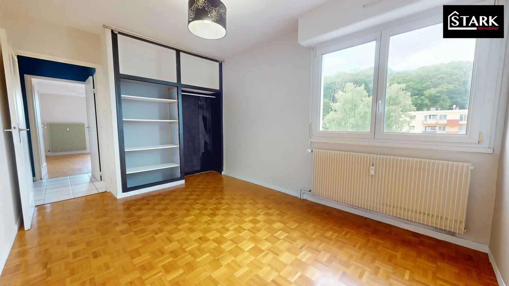 Appartement 3 Chambres avec Vue Exceptionnelle, Balcon et Garage à Valdoie 