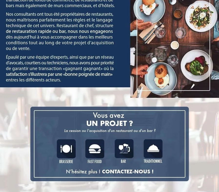 À vendre restaurant clé en main dans le 16ème arrondissement de Paris 